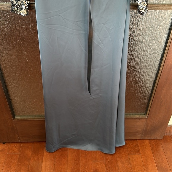 Sachin & Babi Colette Gown - Gunmetal new with tags. Size 6 NWT - Picture 12 of 15